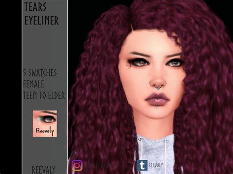 The Sims Resource Tears Eyeliner