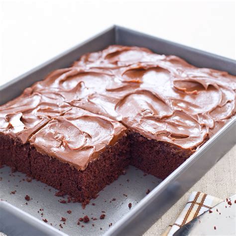 Just pipe the matcha buttercream on in little swirls — even if. Simple Chocolate Sheet Cake | America's Test Kitchen