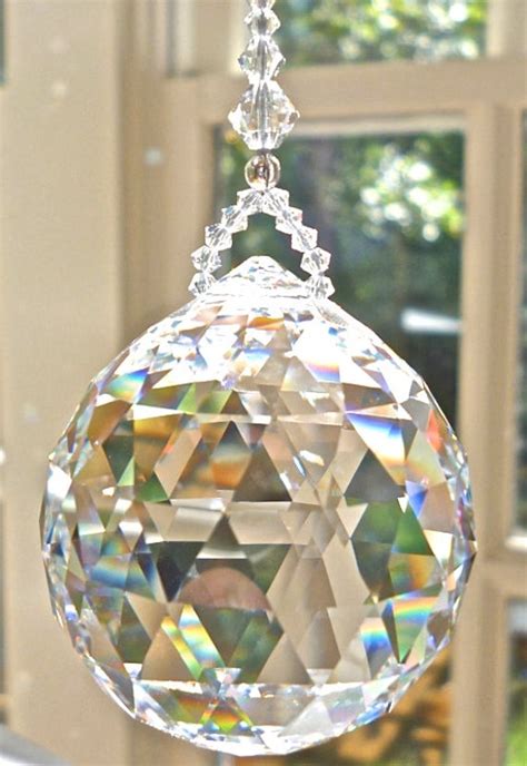 Gigantic 70mm Swarovski Crystal Ball Suncatcher Prism 276