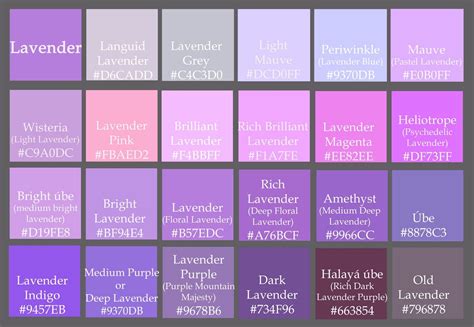 Nordljus May 2011 Purple Color Names Purple Color Palettes Pantone
