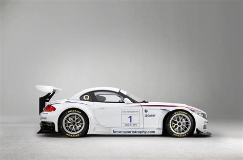 Subtle differences include the front and rear fenders and a wider wing, now. BMW Z4 GT3 race cars delivered | Autocar
