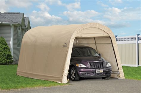 Shelterlogic Autoshelter Roundtop® 1015 Portable Garage 10 Ft X 15