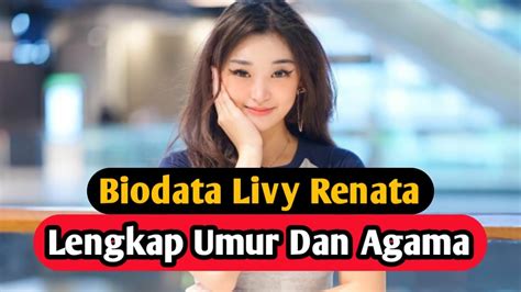 Biodata Livy Renata Selebgram Yang Dikabarkan Dekat Dengan Jefri Nichol