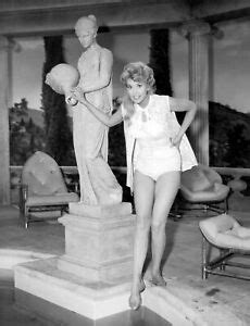 Beverly Hillbillies Donna Douglas At The Cement Pond X Glossy Photo
