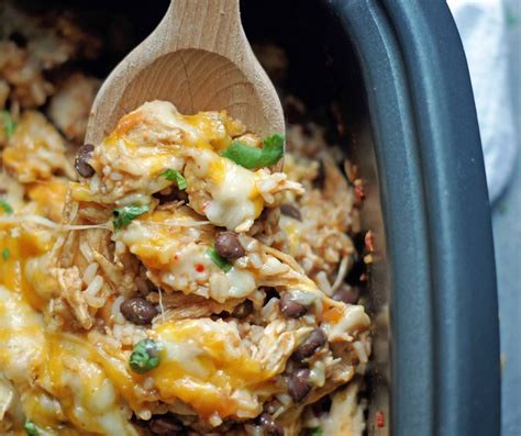 Slow Cooker Spicy Chicken And Rice 5 Boys Baker