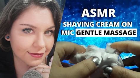 Asmr Brain Orgasm Massaging Shaving Cream On Mic Lots Of Tingles Youtube