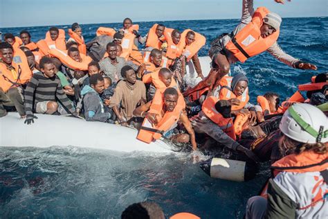 Mv Aquarius Rescues Refugees On Mediterranean Sea Refugees Al Jazeera