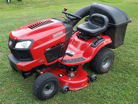 2015 Craftsman T2200 Riding Lawn Mower With 2 Bag For Sale Ronmowers
