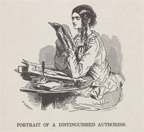 Portrait Of A Distinguished Authoress Nypl Digital Collections