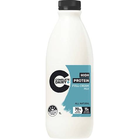 The Complete Dairy Full Cream Milk 1l Woolworths