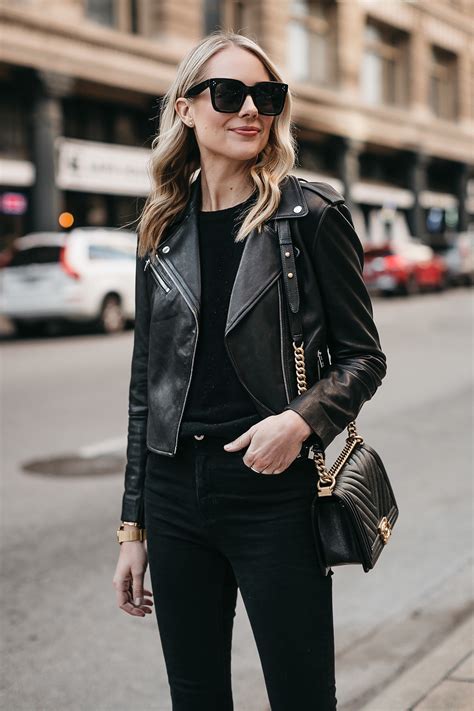 Shop the black leather jackets collection, handpicked and curated by expert stylists on poshmark. A Stylish Way to Wear a Black Leather Jacket | Fashion Jackson