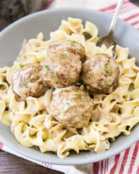 Homemade tender and juicy meatballs in a creamy and hearty sauce, ready in about 30 minutes. Easy Swedish Meatballs - Like Mother, Like Daughter