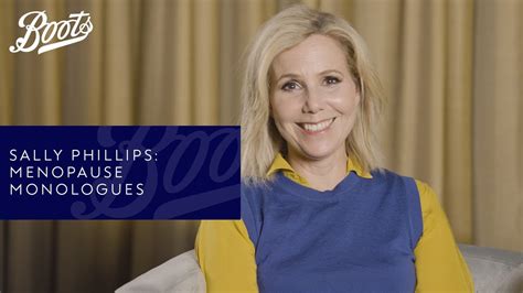 Sally Phillips Menopause Monologues Boots Uk Youtube