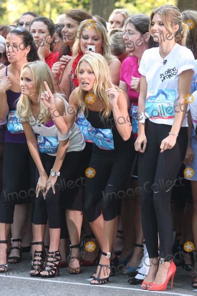 Photos And Pictures New York Ny 09 22 2010 Kristin Chenoweth Kelly Ripa And Annalynne Mccord