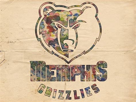Memphis Grizzlies Poster Art Painting By Florian Rodarte Pixels