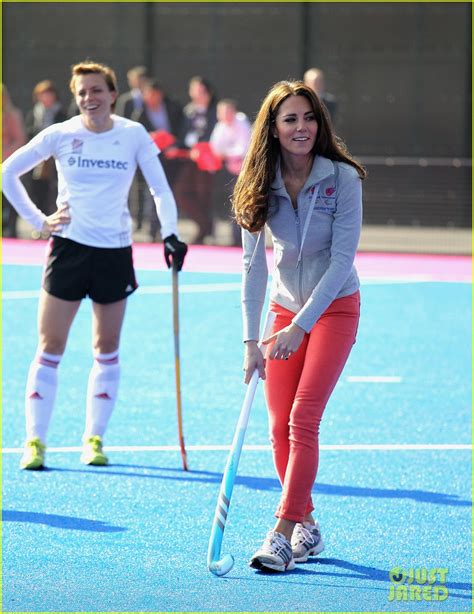 Duchess Kate Plays Field Hockey With Olympic Team Photo 2639255 Kate Middleton Photos Just