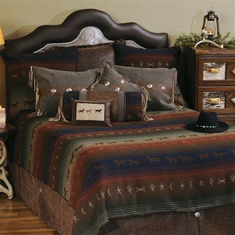 Quilts, bedspreads & coverlets └ bedding └ home & garden все категории antiques art baby books & magazines business & industrial cameras & photo cell phones & accessories clothing. Mustang Canyon Western Bed Sets