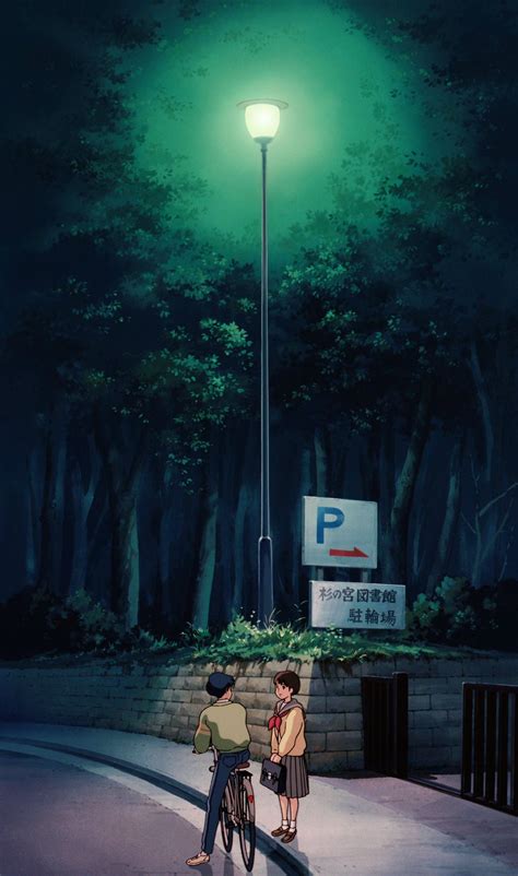 Though this works in the movie's favour. Whisper of the Heart | Ghibli artwork, Anime scenery ...