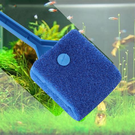 Magnetic Floating Clean Brush Aquarium Fish Tank Glass Algae Scraper