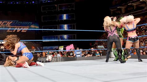 Nikki Bella Vs Naomi Vs Natalya Vs Alexa Bliss Vs Carmella Fatal Way No Contenders