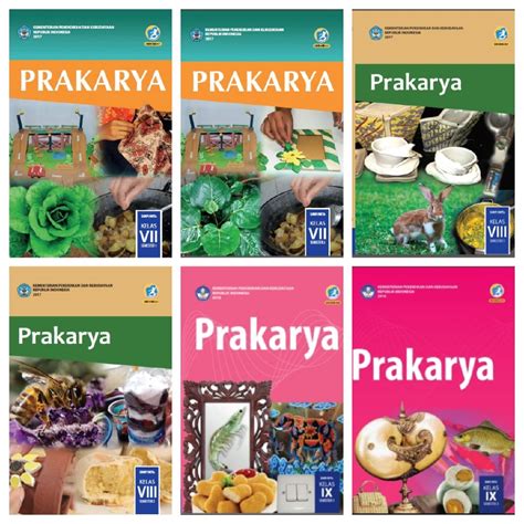 Jual Buku SMP Prakarya Kelas 7 8 9 Semester 1 dan 2 Kurikulum 2013 VII