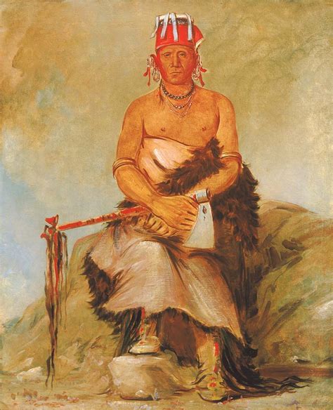 A h sha la cóots ah Chief of the Republican Pawnee American indian