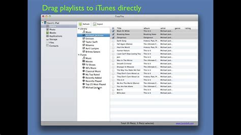 Transfer music from ipod to computer. Copy Music From iPod To iTunes - YouTube