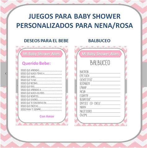 Cartones Juegos Para Baby Shower Para Imprimir En Blanco Y Negro