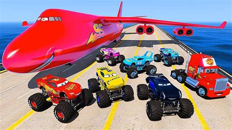 Airplane And Monster Truck Youtube