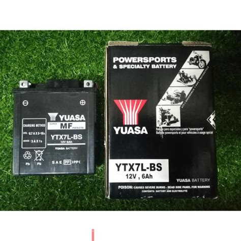 Yuasa batteries are available in nearly two dozen sizes and power options. Battery Yuasa YTX7L-BS | Batteries Motorcycles iMotorbike ...
