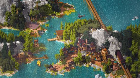 Artstation Village Forest Minecraft Map