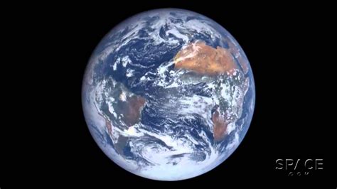 Earth One Full Day From One Million Miles Time Lapse Video Youtube