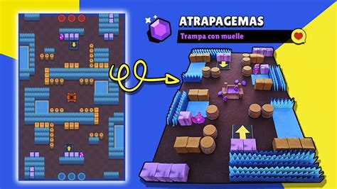 Mapas De Brawl Stars De Atrapa Gemas