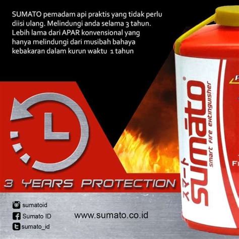 Promo Sumato Alat Pemadam Api Otomatis Diskon Di Seller Indah