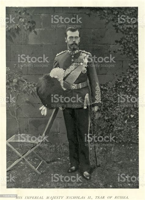 Nicholas Ii Tsar Of Russia In Uniform Of The British Royal Scots Greys