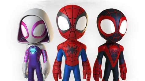 Spidey And His Amazing Friends Nueva Serie Animada De Spider Man Para