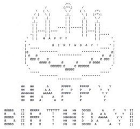 Tato thursday, june 07, 2012. 1000+ images about ascii art on Pinterest | Code for, Facebook and Texts