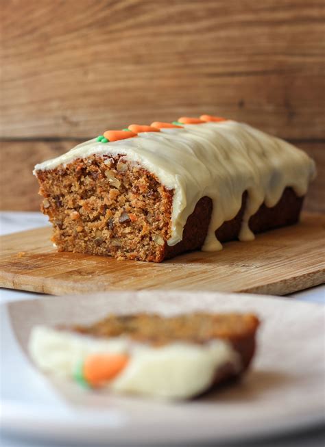 Carrot Loaf Cake Baker Jos Simple Easy Carrot Cake Loaf