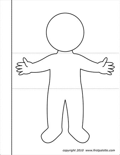 Stick figure boy invitations & announcements. Body Flipbook Template | Free Printable Templates ...