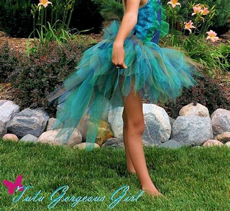 Adult Womens Peacock Feather Bustle Tutupeacock Etsy Nederland