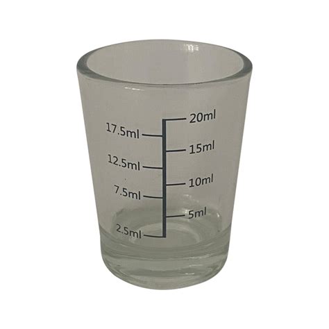 Measuring Cup Glass 25ml Increments 20ml