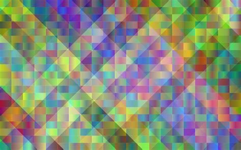 Prismatic Abstract Geometric Background Openclipart