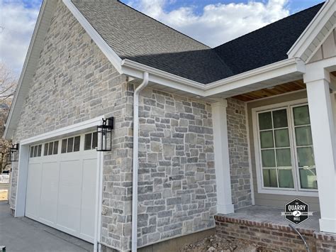 Catskill Real Thin Stone Veneer Garage Thin Stone Veneer Real Stone