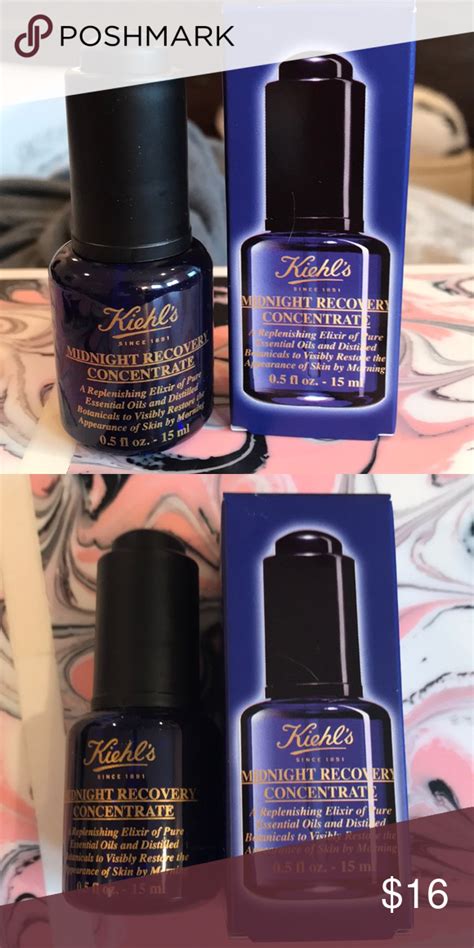 Kiehls Midnight Recovery Concentrate Facial Oil Kiehls Restore Skin