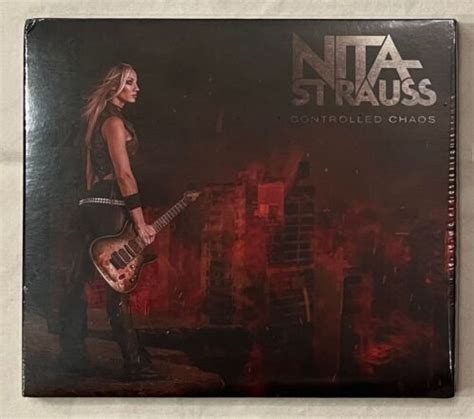 Nita Strauss Controlled Chaos New Sealed 2018 Cd Alice Cooper Iron
