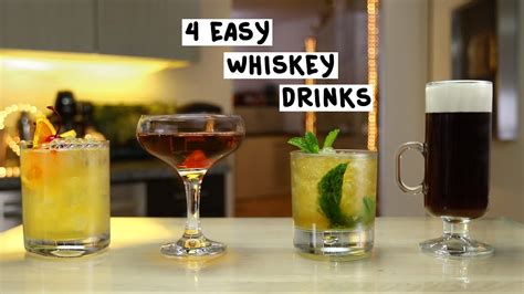Four Easy Whiskey Drinks Busy Mom Cooking