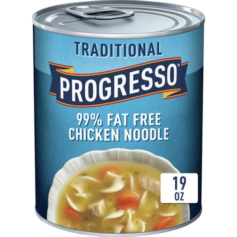 Progresso Traditional 99 Fat Free Chicken Noodle Canned Soup 19 Oz