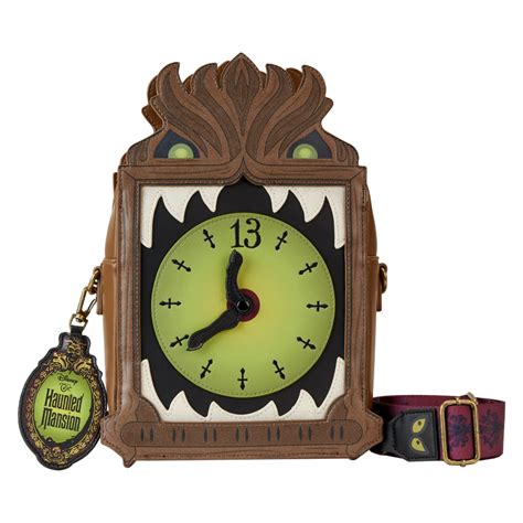 Loungefly Disneys Haunted Mansion Clock Crossbody Bemine Collections