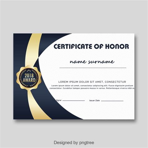 Fashion Certificate Template For Free Download On Pngtree