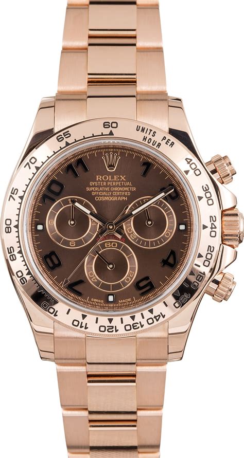 Originally founded as wilsdorf and davis by hans wilsdorf and alfred davis in london, england in 1905. Buy Used Rolex Daytona 116505CHAO | Bob's Watches - Sku ...